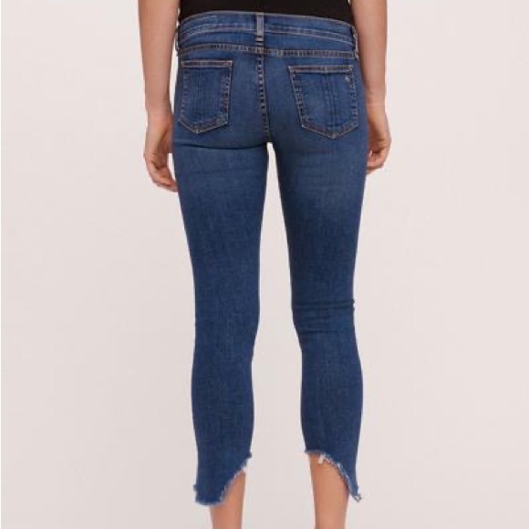 RAG & BONE Capri Jeans Blue Size 29 - Picture 1 of 14